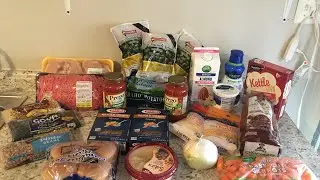 Grocery Haul For One Person
