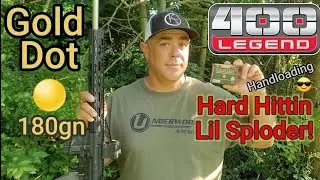 400 LEGEND Gold Dot 🟡 180-грановые пули! Заряжаете легенду вручную? 🤔😃👍😎
