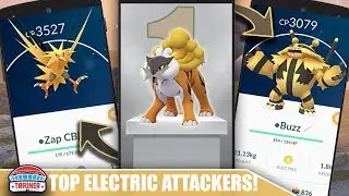BEST OF THE BEST - IS RAIKOU WORTH POWERING UP - BEST ELECTRIC TYPE ATTACKERS | POKEMON GO