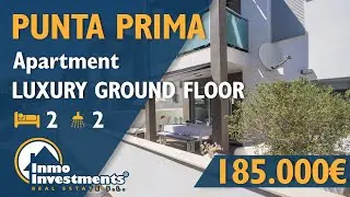 Luxury ground floor apartment in Punta Prima (Ref 7585)