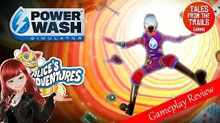 🎤 Power Wash Simulator: Alice's Adventure DLC Play Review | Microphone On  [PC]