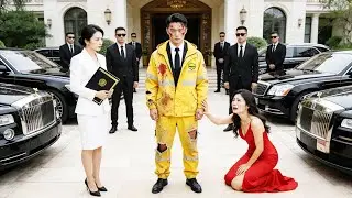 Delivery boy shamed on blind date,he unmasked his CEO identity .The woman knelt and beg!#231020dxA1