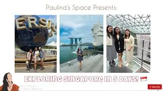 Exploring Singapore in 5 days! (SG Vlog)
