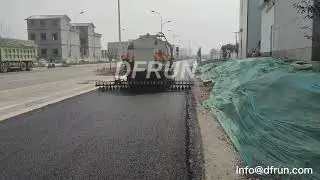 DFRUN Intelligent 8m3 bitumen sprayer truck