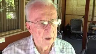 WWII POW Ernest Heidt talks of his experience