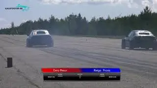 Eero Pesur - BMW M3 vs Reigo Proos - BMW E46. Drag race @ RaceWars2019 2