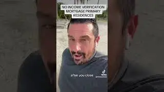 No Income Verification Mortgage Primary Residence