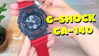 G-Shock Ga-140: Sincronizar la hora