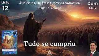 TUDO E CUMPRIU, Domingo 14 de Dezembro