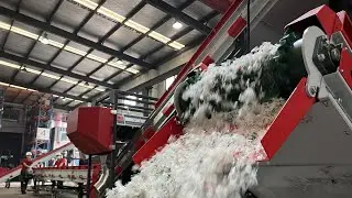 EnMa C600 Arc 1 Shaft Crusher Silo Cleaning