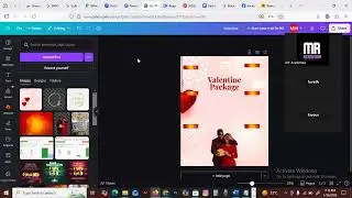 A Canva training class - a Valentine flyer design - Mr Academia January cohort class #youtube #viral