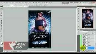 Sexy Dream Flyer Template - Tutorial how to edit