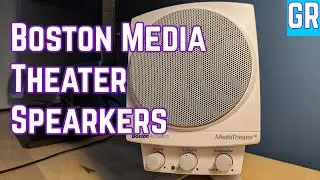 Boston Acoustics MediaTheater Speakers - Unboxing and Testing New Old Stock