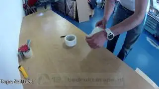 Bedrukte Tape en Bedrukt plakband- Zelftest