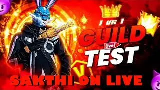 🔥 FF SHORT LIVE | Subscribe Room Match 😈 | Sakthi Live 😱#freefire #livestream #sakthifftamilan