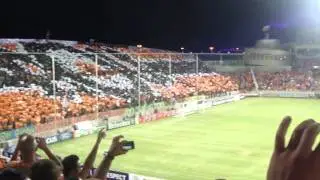 APOEL ULTRAS CHOREO VS Wisla 23/08/2011
