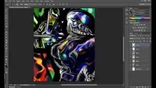 Ejartclass Digital Speed Painting improv 11
