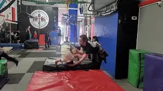 The Real USA boy, Peter Training to become the real Spiderman Ninja Warrior Parkore 5 year old boy 