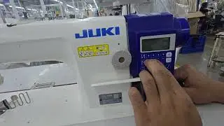 How to reset programJUKI  DDL7000A របៀបreset កម្មវិធីម្ជុល1 JUKI DDL7000A