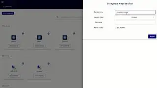 create radius service profile