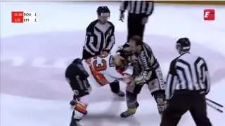 Hockey Fight : Bagarre Marc-Andr&eacute; Thinel, Rouen - Epinal (RHE 76)