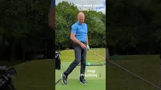 Hit mid-irons to improve your strike and consistency