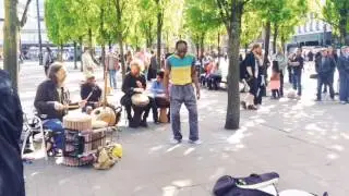 Random black guy dancing in Manchester