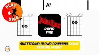 Judas Priest - Rapid Fire | Scrolling Guitar Chords & Lyrics