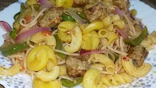 Spicy Indo-Italian Fusion Pasta|Ramadan Special Healthy Iftar Recipe Without Maida| NoFry Iftar
