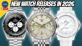 Best New Watches of January 2026? Omega White Ceramic Seamaster & TAG Seafarer LIVE