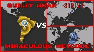 Guilty Gear Strive Overseas Netcode Test - Is it playable between Continents?