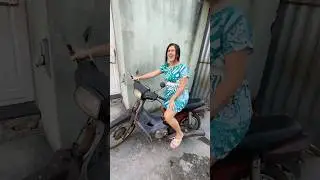 MINHA IRM&Atilde; GANHOU UMA MOTO