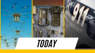 Anti Drone Barrage Weapon, 3D Printing Drone Swarms, Vancouver Police Officer Set On Fire