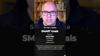 Setting SMART goals for language learning