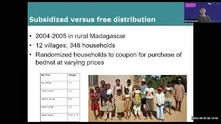 September 20, 2023 - Monitoring Bednet Use to Improve Malaria Prevention