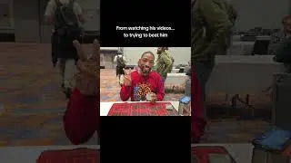 From fan to rival 🔥 Fated duel with a Yu-Gi-Oh creator! #YuGiOh #YGO #DuelistLife #FatedBattle