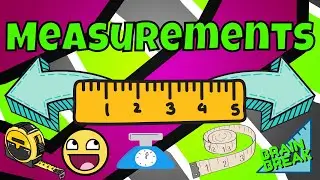 MEASUREMENTS. BRAIN BREAK EXERCISE FOR KIDS. KINDERGARTEN ACTIVITY. MATH GAME FOR KIDS. PRE K - 1ST