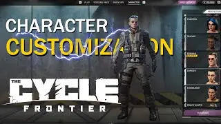 The Cycle Frontier Character Customization (How to Customize Your Character Outfit/Gear in Frontier)