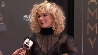 GRACE BOWERS Red Carpet Interview | 2025 GRAMMYs