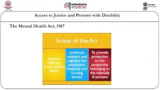Access to Justice and Person with Disability