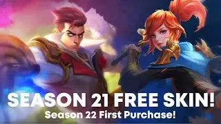 SEASON 21 FREE SKIN & SEASON 22 FIRST PURCHASE! (skill effects & more) | Mobile Legends