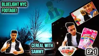 My Bluelight NYC Footage! Cereal With Sammy | The Neon Shift |
