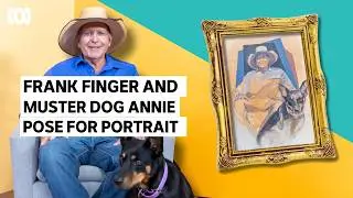 A memorable last TV appearance for Muster Dogs champion Annie | Portrait Artist of the Year