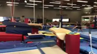 Yurchenko Full Twist on Vault (progress)