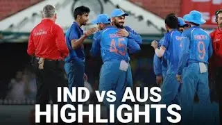 Hardik Pandey 83(65) IND vs AUS, 1st ODI: Match Highlights 2017 || @Cricket-fan-HUB