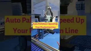 Next-Level Production Efficiency with Our Industrial Automatic Palletizer!