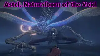 Astel, Naturalborn of the Void Boss Fight - Elden Ring (Lake of Rot)