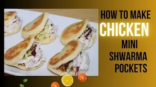 Mini chicken shwarma pockets| desi&rsquo;s kitchen & blogs in hk # bread lovers # pizza lovers