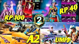 ROYAL PASS A2 IS HERE |1 TO 100 RP LEAKS |RP FREE EMOTES | A2 RP VEHICLE SKIN | C5S13 TIER REWARDS