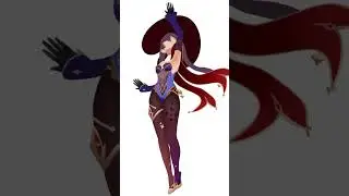 Genshin Impact Mona Megistus Speedpaint